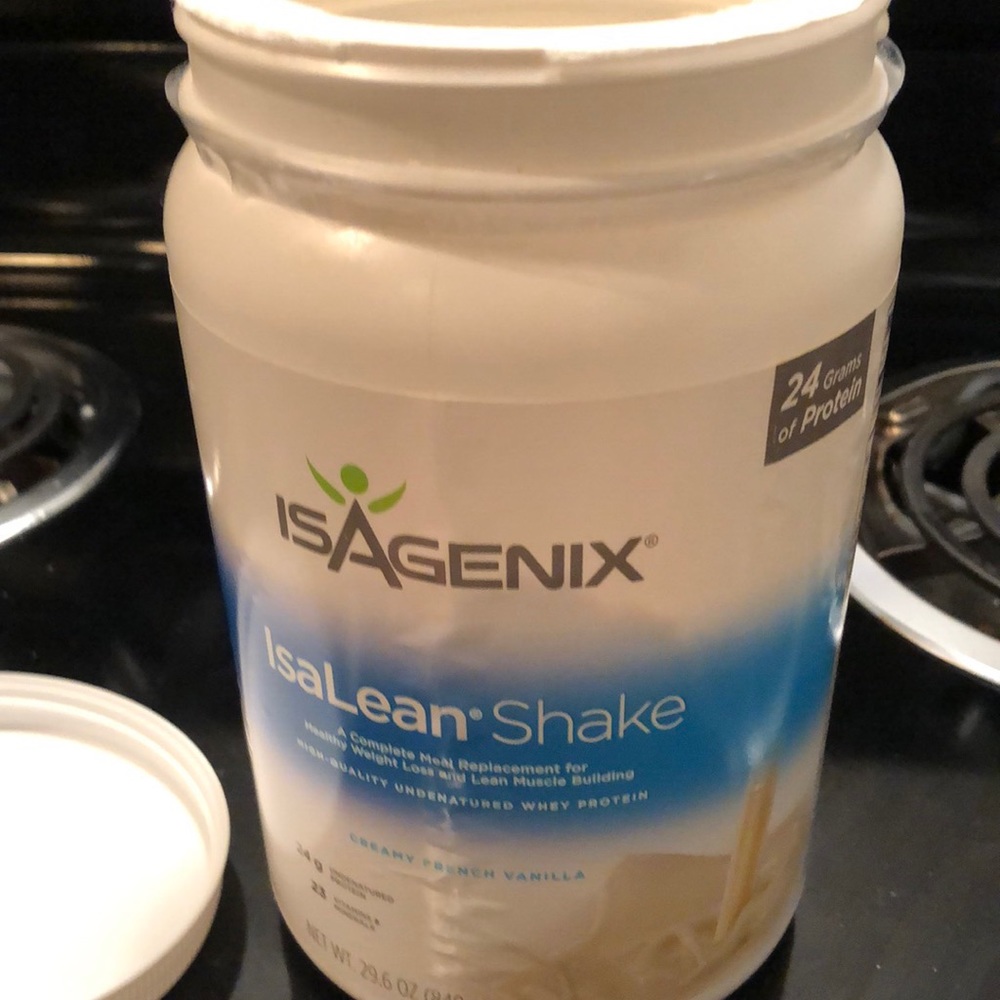 Isagenix IsaLean Creamy Vanilla Shake - 2/3 full